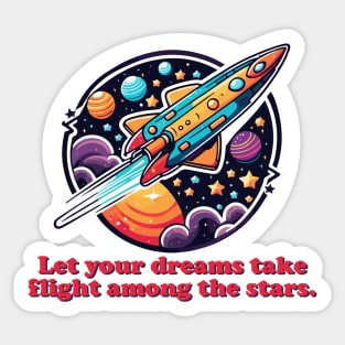 Cosmic dreams Sticker